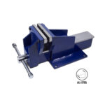 Fabricated Steel Bench Vice Straight Jaws -  D RANGE